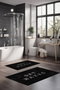 Mijölnir Juego de alfombrillas de baño CT-5396, 2 piezas, Multicolor